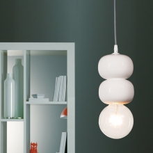 Keramik-Lampe Modell 1, zweistöckig