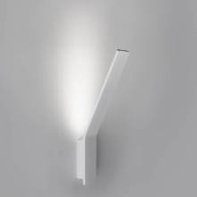Moderne LED-Wandleuchte in Weiß