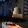 Atmosphärische Vintage-Lampe in zwei Größen