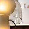 Design-Tischlampe aus Glas in drei Varianten