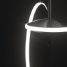 Moderne LED-Leuchte als atmosphärisches Lichtobjekt