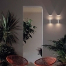 Moderner LED-Wandfluter für Innen und Außen