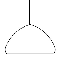 Schirmmodell 3, Durchmesser 24cm