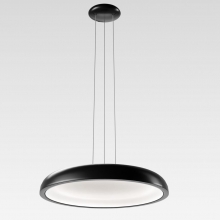 LED-Pendelleuchte Reflexio mit groem Schirm
