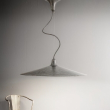 Groe Aluminium-Hngelampe, Durchmesser 120cm