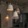 Atmosphrische Vintage-Lampe in zwei Gren
