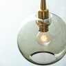 Hngelampe mit Messing-Halterung, D: 16cm